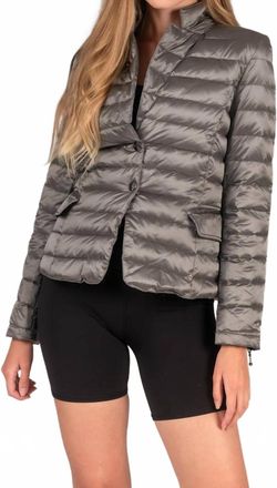 Anorak Womens My Jacket In Antique Silver