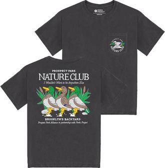 Parks Project Prospect Park Alliance Nature Club Pocket Tee in Graphite at Nordstrom, Size 3X-Large