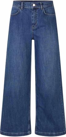 Masai Dames, Jeans, Blauw, Maat: L Katoen