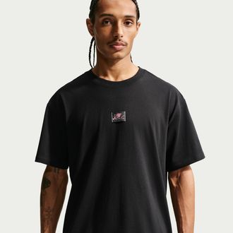 Nike Mens Nike Sportswear T-Shirt in Black | IH1169-010