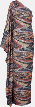 Taller Marmo Abito lungo Jasmine con paillettes