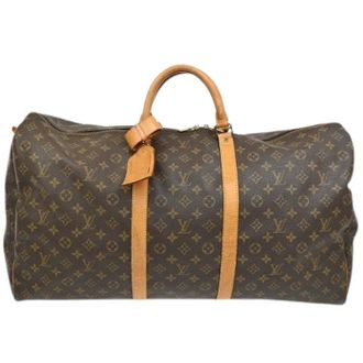 Louis Vuitton Pre-owned Weekend Bags, unisex, Brown, Size: ONE SIZE Pre-owned Leather louis-vuitton-bags