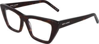 Saint Laurent SL 276 Mica OPT - unisex - Brillen - Bruin - 53 MM - Accessoires