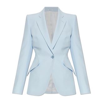 Alexander McQueen Mujer, Chaquetas, Azul, Talla: S