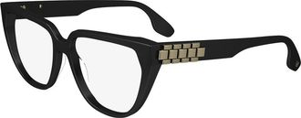 Victoria Beckham Black Acetate Glasses Womens (Frames)