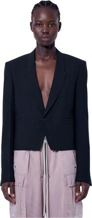Rick Owens Alice Jacket - Jackets - Mujer - Negro - XS