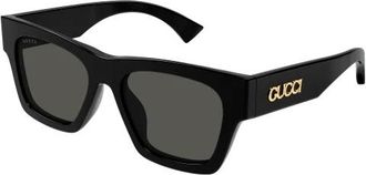 Gucci Grey Square Ladies Sunglasses GG1835S 001 52