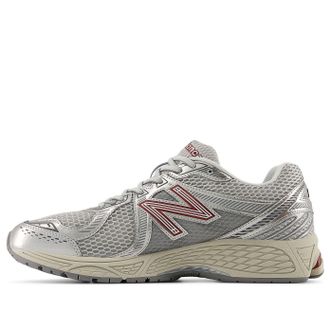 New Balance 860v2 Silver Red ML860GC2