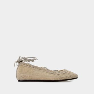 Isabel Marant Belna ballerinas - Isabel Marant - Katoen - Beige