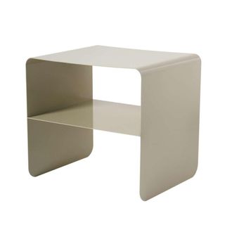 Calicosy Mesita auxiliar con 1 nicho abierto H56 cm - Topo