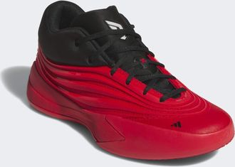 adidas Basketballschuh ADIDAS PERFORMANCE DAME X, Damen, Gr. 47, pure ruby, core schwarz, zero metallic, Synthetik, Textil, Schuhe Basketballschuh, Signature