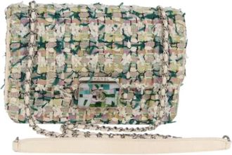 Chanel Pre-owned Leather chanel-bags - Dames - Vintage Schoudertas - Veelkleurig - ONE Size - Leer - Vintage