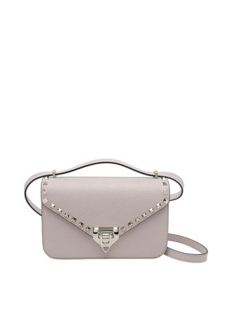 Valentino Garavani pink small rockstud crossbody bag