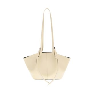 Yuzefi Dames, Tassen, Beige, Maat: ONE Size Leer