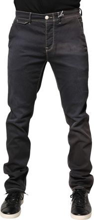 Jeckerson Mid Waist Skinny Fit Men blue Trouser Mens Jeans (Pre-Owned)