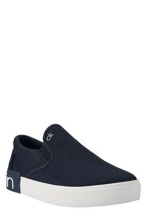 Calvin Klein Ryor Slip-On Sneaker in Dark Blue 400 at Nordstrom Rack, Size 10.5