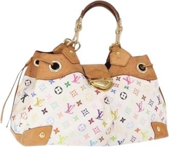 Louis Vuitton Pre-owned Handbags, female, White, Size: ONE SIZE Pre-owned Monogram Multicolor Tote Bag