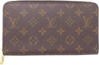 Louis Vuitton Brown Monogram Monogram Long Wallet (Bi-Fold) (Pre-Owned)