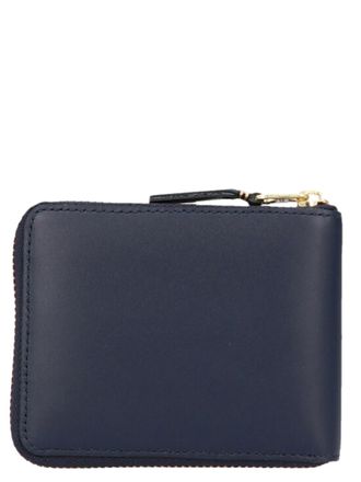 Comme Des Gar&ccedil;ons Calfskin Wallet - Blue