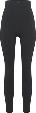 Marine Serre Legging met maanlogo - Zwart