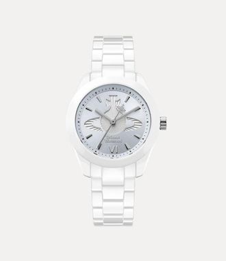 Vivienne Westwood Fenchurch Ceramica Watch Blue-white Blue-white Women