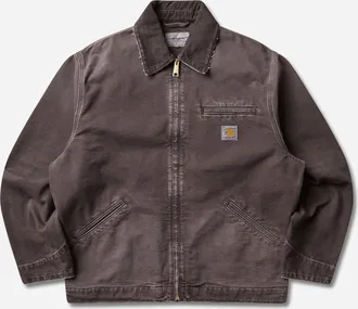 Carhartt Work in Progress Men s OG Detroit Jacket Tobacco (Destroy Wash)