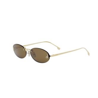 Fendi Sunglasses, unisex, Yellow, ONE SIZE, Stylish Crossbody Bag in Black