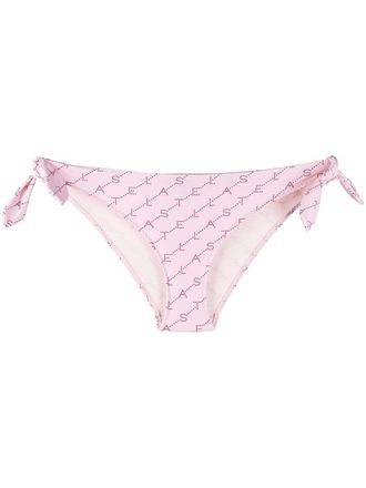 Stella McCartney Top bikini con stampa - Rosa