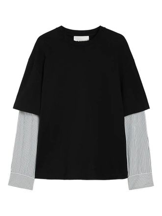 Jil Sander Crewneck Long Sleeves Classic T-Shirt