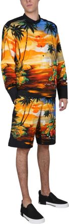 Dolce & Gabbana Multicolor Printed Shorts