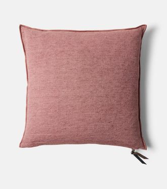 Maison de Vacances Linen cr&ecirc;pe cushion