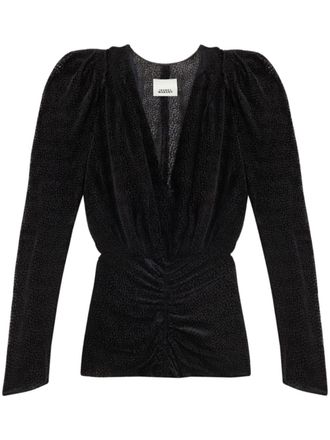 Isabel Marant Marlin blouse - Black