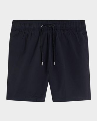 Bugatchi Men & apos;s Cruz Mid-Length Swim Trunks