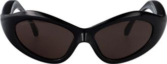 Balenciaga Stijlvolle zonnebril met model Bb 0386S - Dames - Zonnebrillen - Zwart - 60 MM - Accessoires