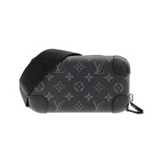 Louis Vuitton Pre-owned Monogram Eclipse Horizon Clutch Schoudertas - Dames - Pre-owned - Zwart - Maat: ONE Size