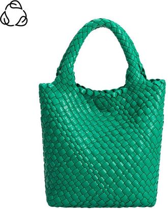 Melie Bianco Eloise Green Recycled Vegan Tote Bag