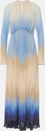 SIMKHAI Calina pleated midi dress