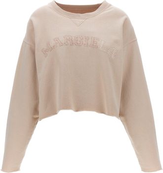 Maison Margiela Logo Embroidery Sweatshirt