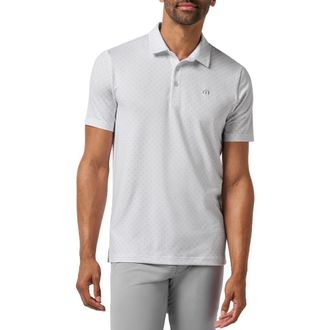 Travis Mathew Featherweight Salt Polo in White at Nordstrom, Size Xx-Large