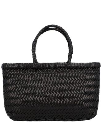 Dragon Diffusion Mini Flat Gora Leather Shoulder Bag