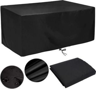 OEM Funda Para Mesa De Jard&iacute;n De 200x100cm, Funda Para Muebles De Jard&iacute;n De 200x100x75cm, Lona Protectora Rectangular Impermeable Para Exteriores