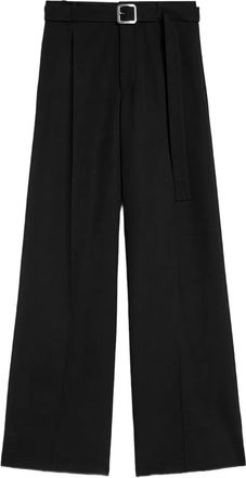 Jil Sander Wollen broek - Zwart