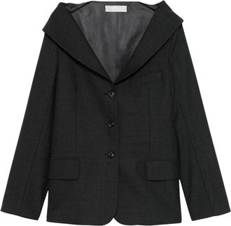 Our Legacy Kaonashi Blazer - Dames - Blazers - Grijs - M - Wol - Jassen