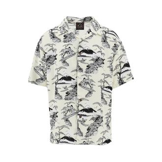 Mauna Kea Printed viscose shirt Man XL