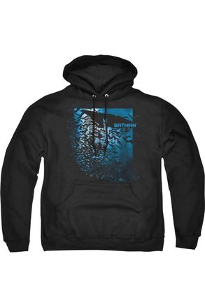 Gildan Batman Bat Among Bats Adult Pull Over Hoodie / Hooded Sweatshirt