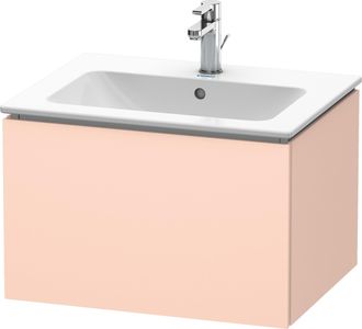 Duravit Duravit L-cube Mueble De Pared, 1 Caj&oacute;n, Anchura: 620mm, Para M&iacute; De Starck 233663, Color: Albaricoque Perla Seda Laca Mate - Lc614002020