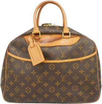 Louis Vuitton Pre-owned Handbags, female, Brown, Size: ONE SIZE Pre-owned Deauville Handbag