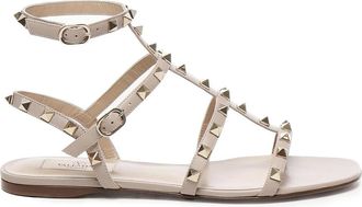 Valentino Garavani Rockstud platte sandalen