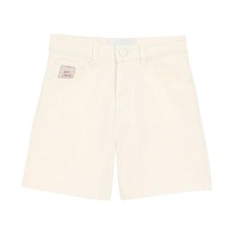 Ami Denim Shorts - Dames - Denim shorts - Wit - W27 - Denim - Korte Broeken