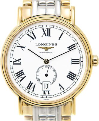 Longines La Grande Classique Presence Automatic White Dial Mens Watch L48052117